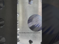 การเคลือบเลเซอร์ของกระบอก extruder สองสกรูด้วยคาร์บิดตองเฟิร์สเทน 2 มิลลิเมตรที่มีฐานนิกเคิล