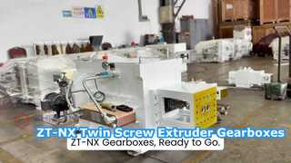 กระปุกเกียร์เครื่องอัดรีดสกรูคู่ ZT-NX พร้อมส่ง